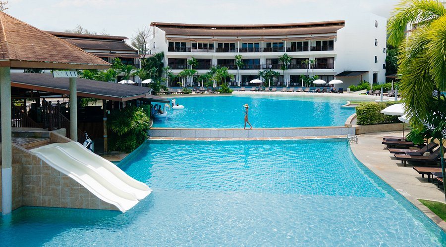 Pool and slide at Occidental Bangtao
